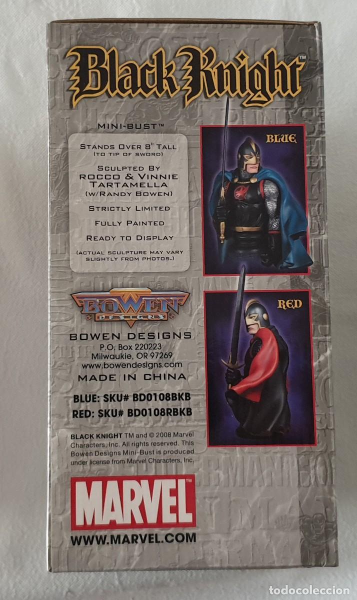 Figuras y mu&ntilde;ecos Marvel: Busto EL CABALLERO NEGRO &ndash; BLACK KNIGHT Version capa roja. Bowen Designs 2008. - Foto 3