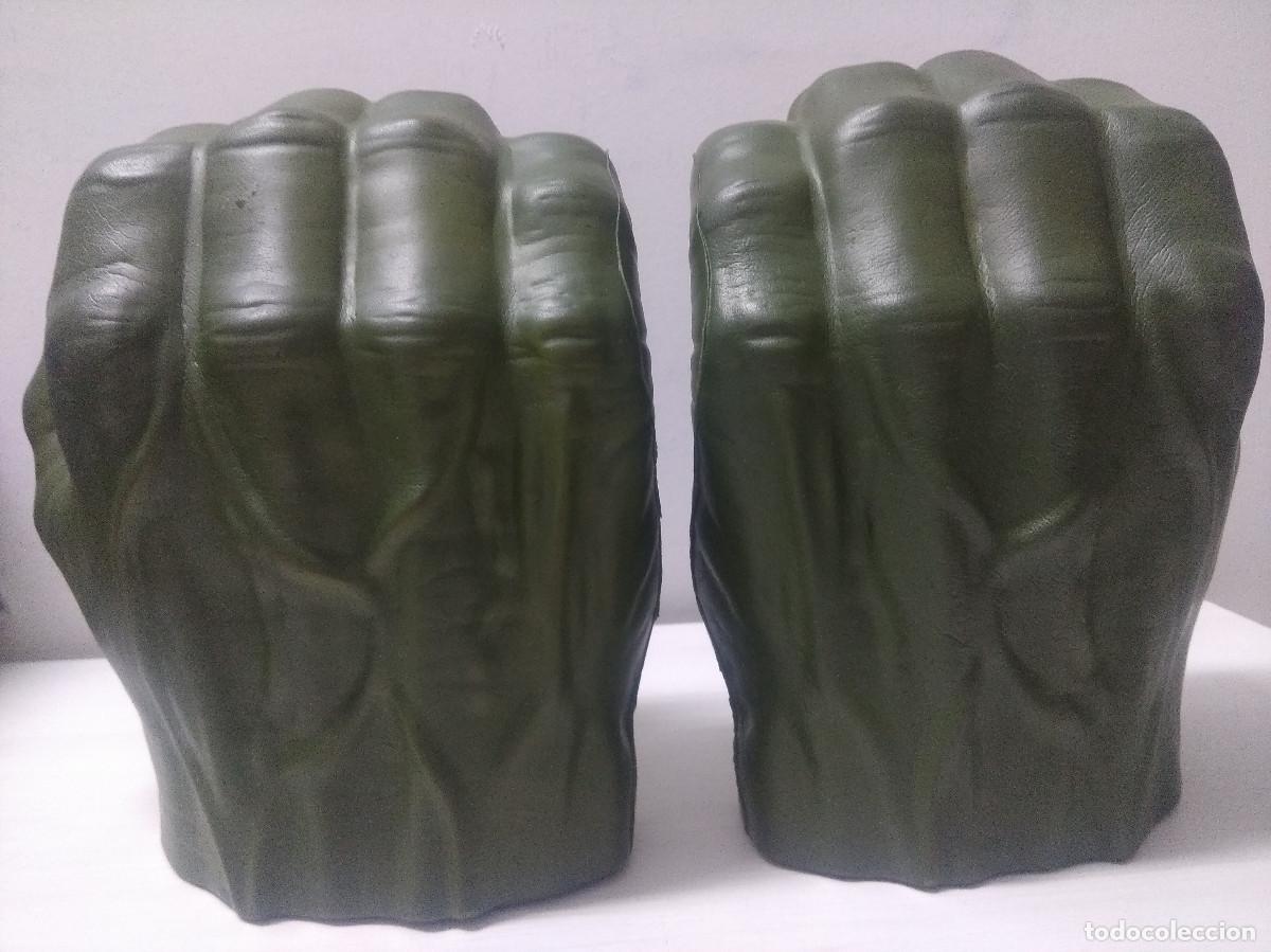 Figuras y mu&ntilde;ecos Marvel: GUANTES PU&Ntilde;OS HULK/LA MASA MARVEL. - Foto 1