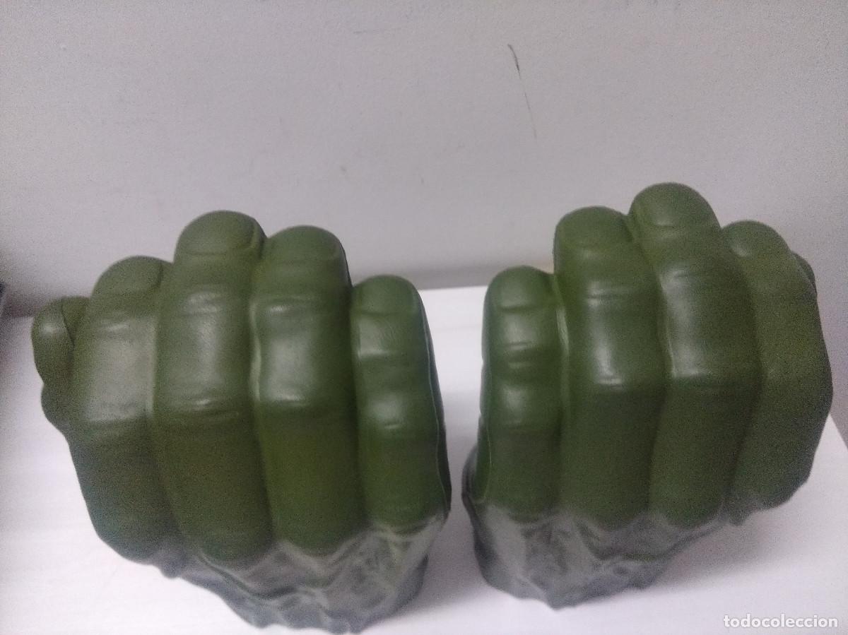 Figuras y mu&ntilde;ecos Marvel: GUANTES PU&Ntilde;OS HULK/LA MASA MARVEL. - Foto 2