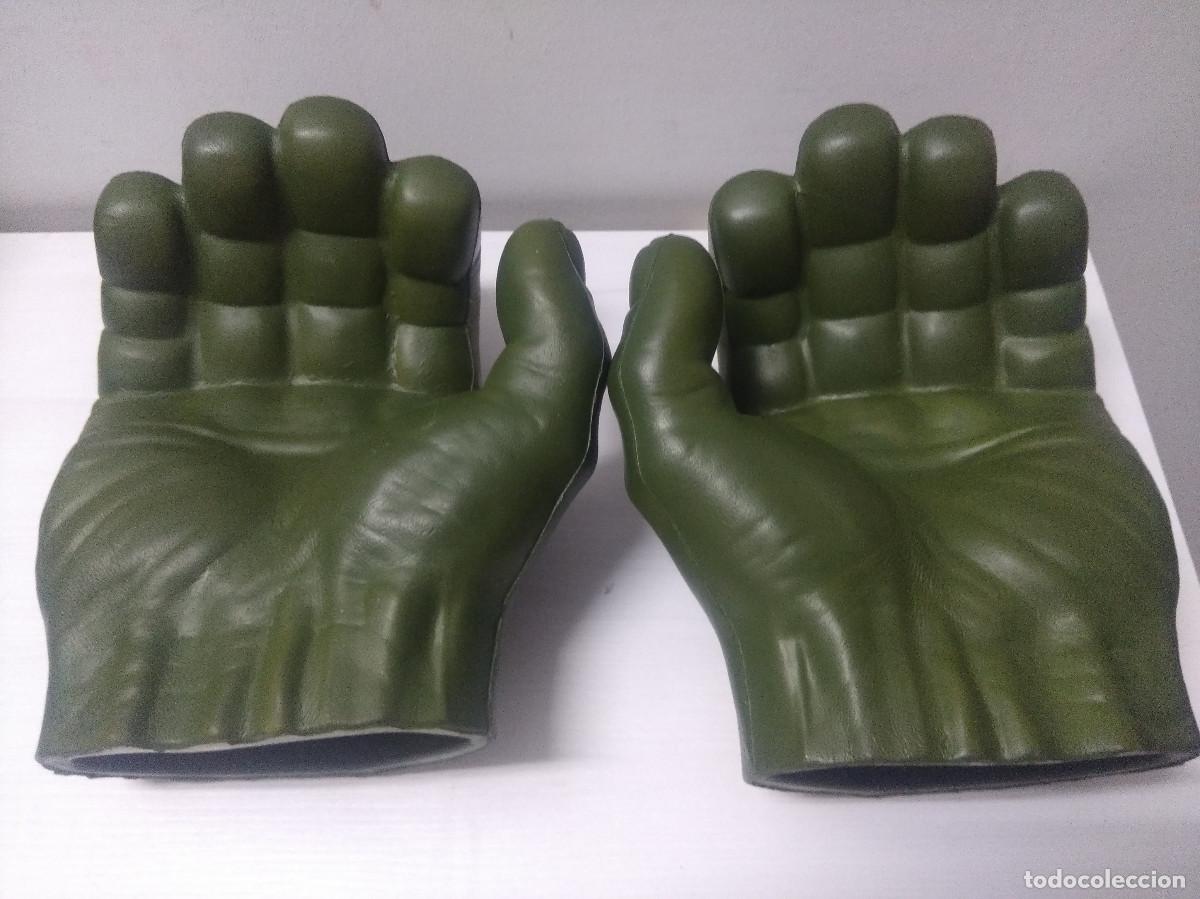 Figuras y mu&ntilde;ecos Marvel: GUANTES PU&Ntilde;OS HULK/LA MASA MARVEL. - Foto 3