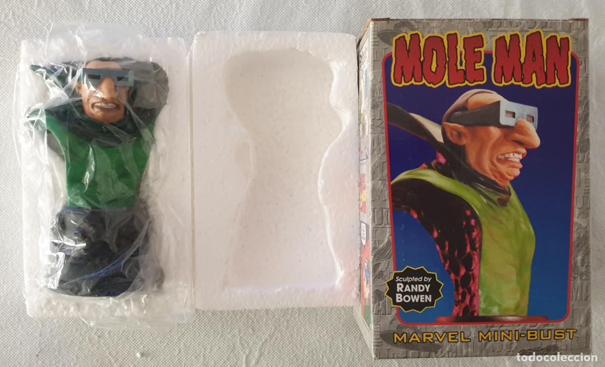 Figuras y mu&ntilde;ecos Marvel: Busto EL HOMBRE TOPO &ndash; MOLE MAN. Bowen Designs 1998. - Foto 2