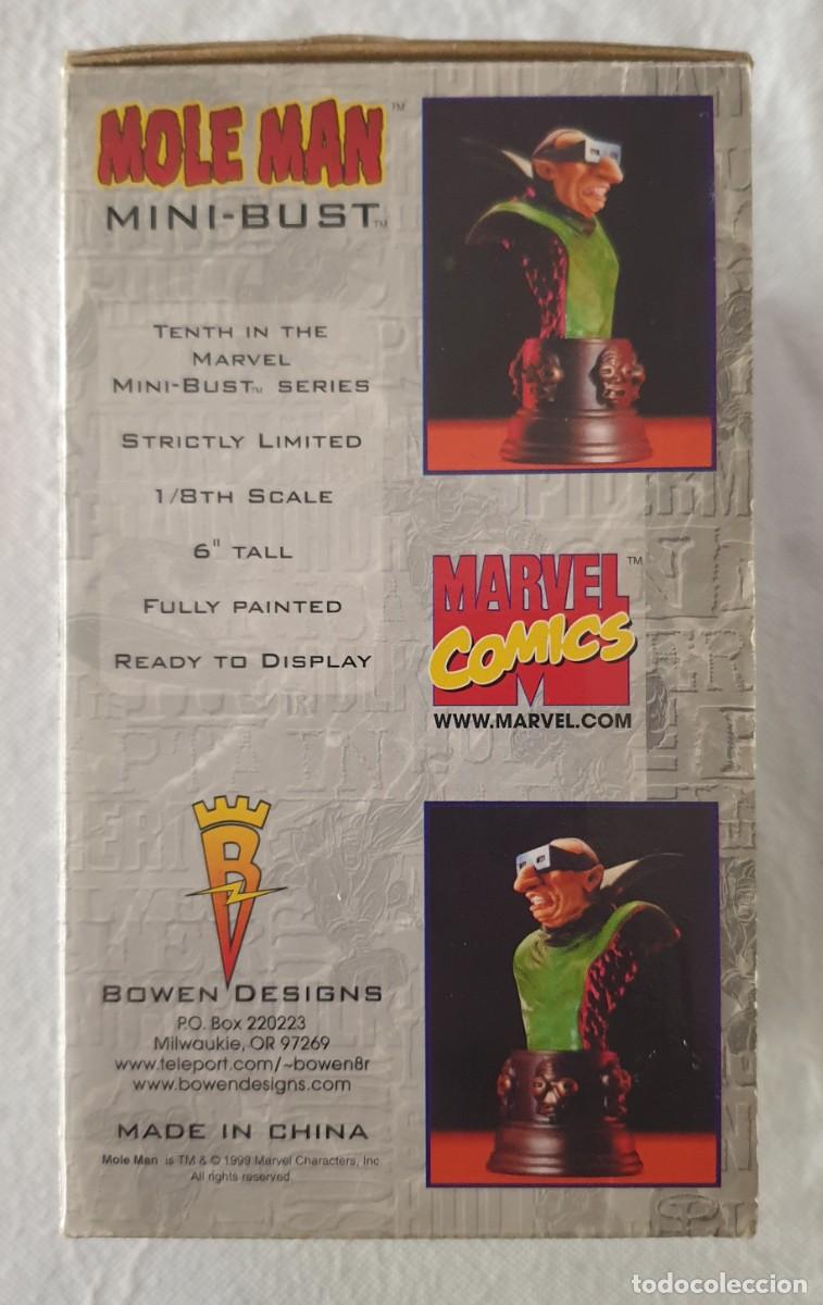 Figuras y mu&ntilde;ecos Marvel: Busto EL HOMBRE TOPO &ndash; MOLE MAN. Bowen Designs 1998. - Foto 3
