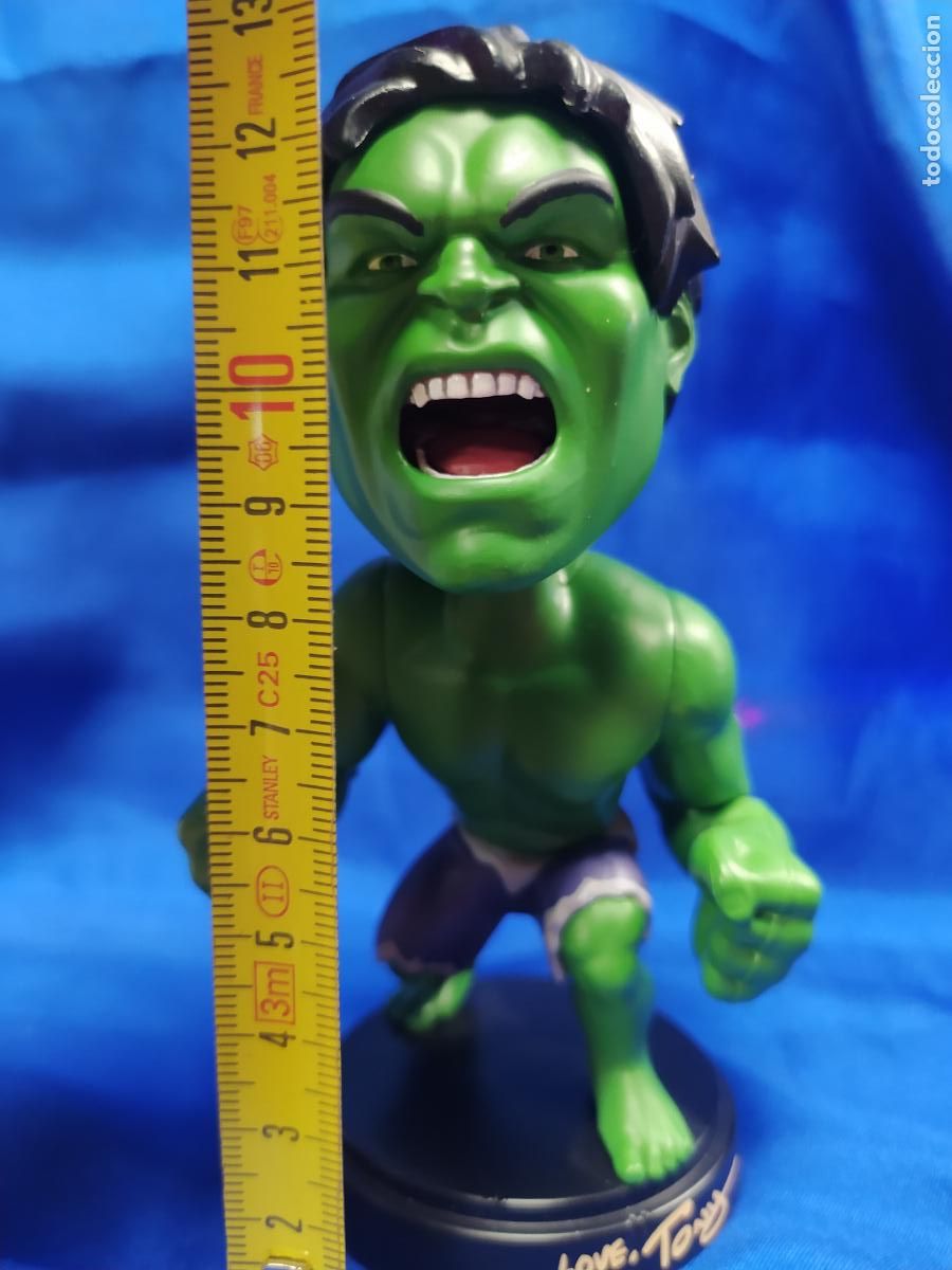 Figuras y mu&ntilde;ecos Marvel: Marvel Avengers Hulk Bobblehead Love, Tony - Foto 5