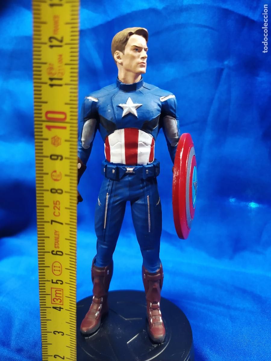 Figuras y mu&ntilde;ecos Marvel: CAPITAN AMERICA MARVEL COLECCION ALTAYA 1/16 - Foto 4