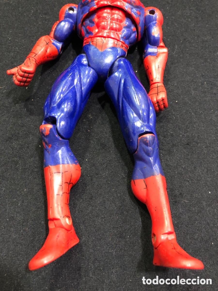 Figuras y mu&ntilde;ecos Marvel: Antigua figura Spiderman 1997 Marvel (L85) - Foto 2
