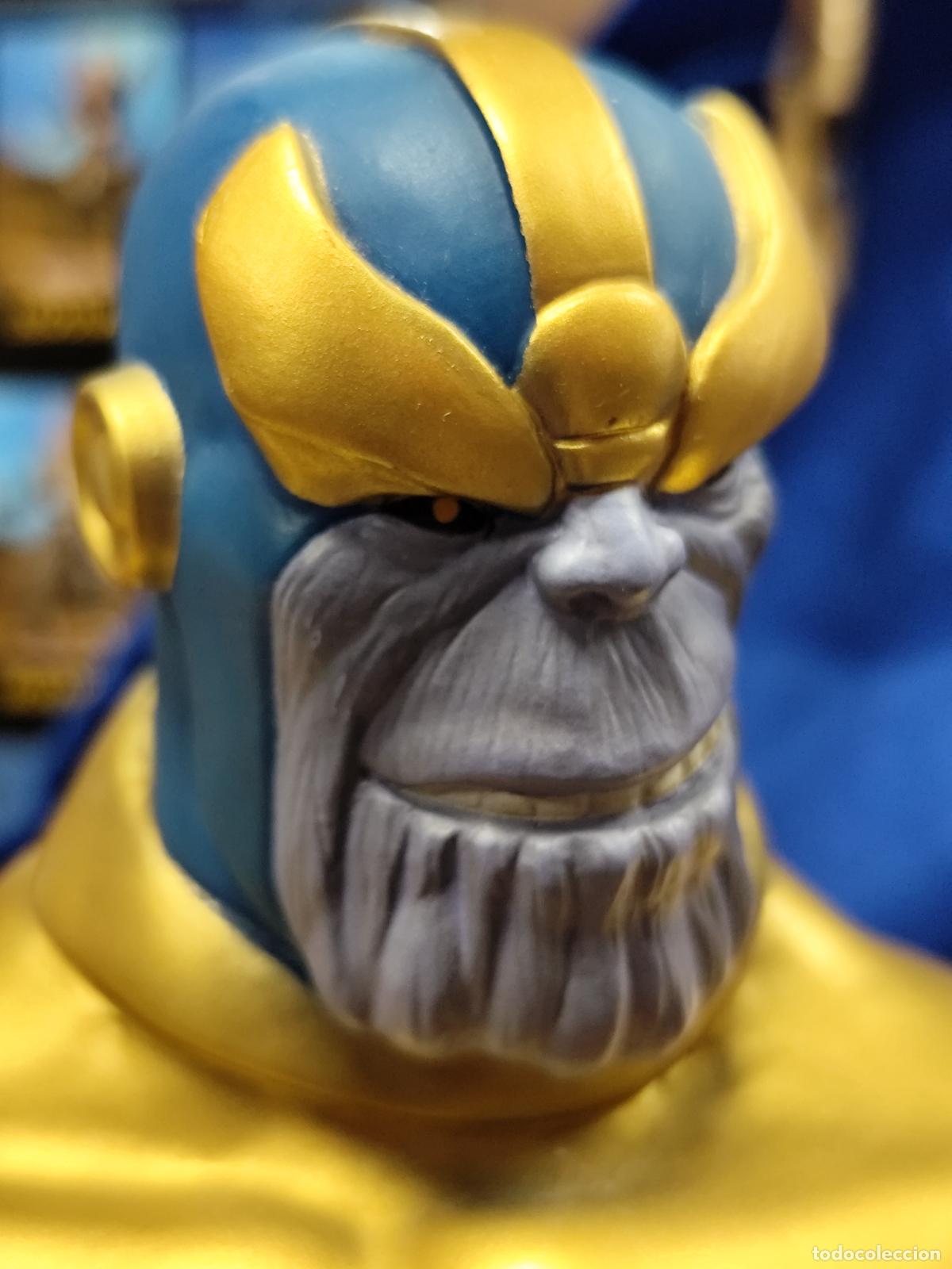 Figuras y mu&ntilde;ecos Marvel: HUCHA BUSTO THANOS MARVEL - Foto 4
