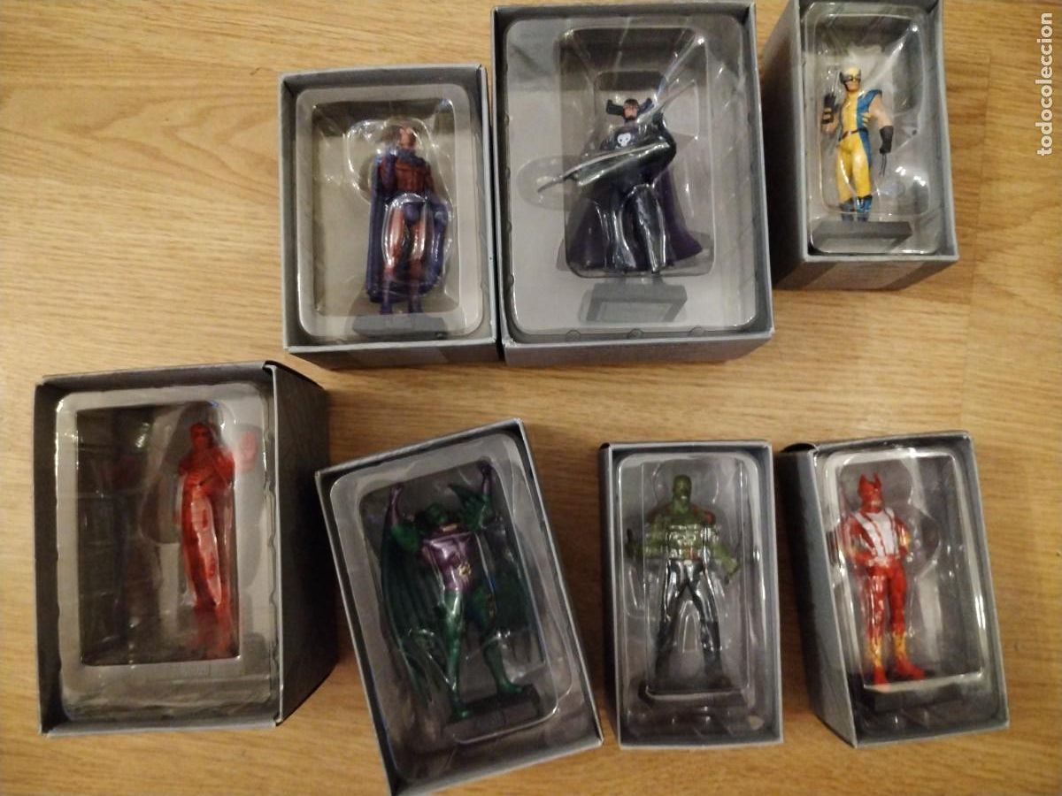 Figuras y mu&ntilde;ecos Marvel: LOTE 7 FIGURAS DE PLOMO MARVEL a&ntilde;o 2011 una del 2006 - Foto 1