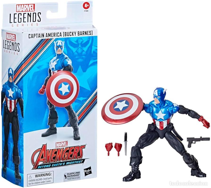 Figuras y mu&ntilde;ecos Marvel: Captain America (Bucky Barnes) - Marvel Legends - Hasbro - Foto 1