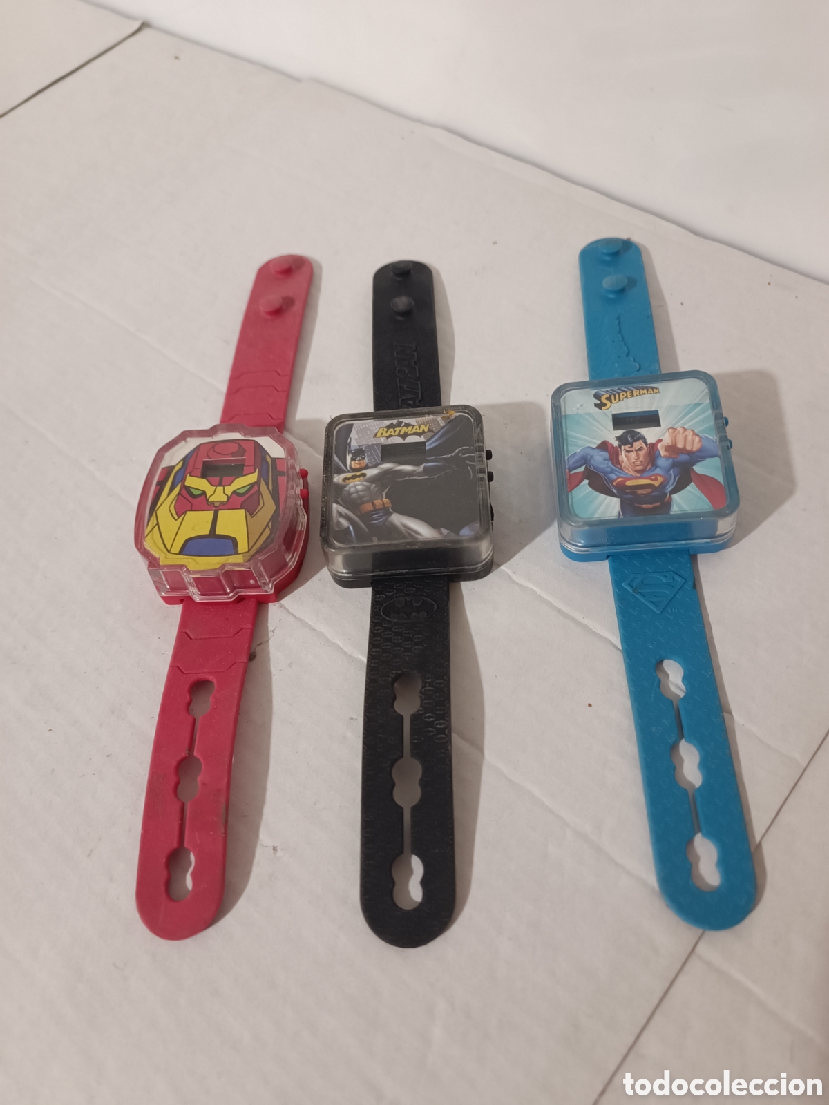 Figuras y mu&ntilde;ecos Marvel: Relojes super h&eacute;roes McDonalds - Foto 1
