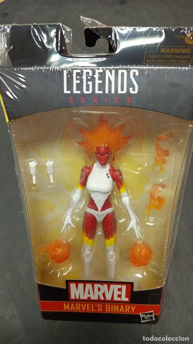 Figuras y mu&ntilde;ecos Marvel: BINARY FIGURA 15 CM MARVEL LEGENDS - Foto 1