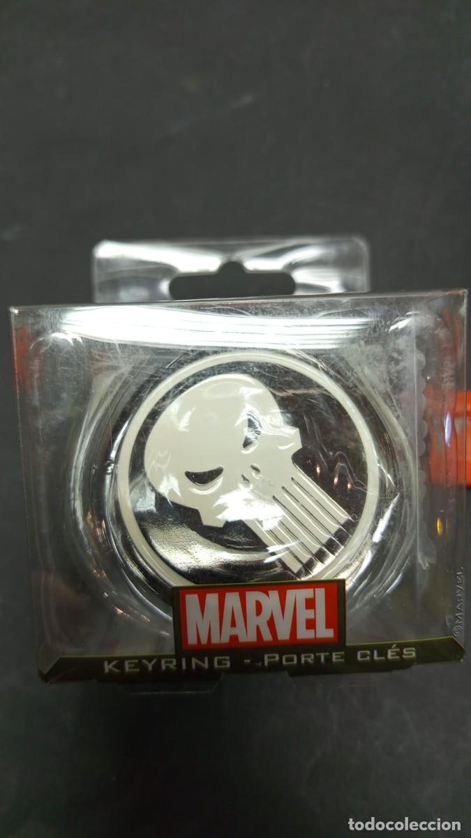 Figuras y mu&ntilde;ecos Marvel: LOGO PUNISHER LLAVERO METALICO MARVEL - Foto 1