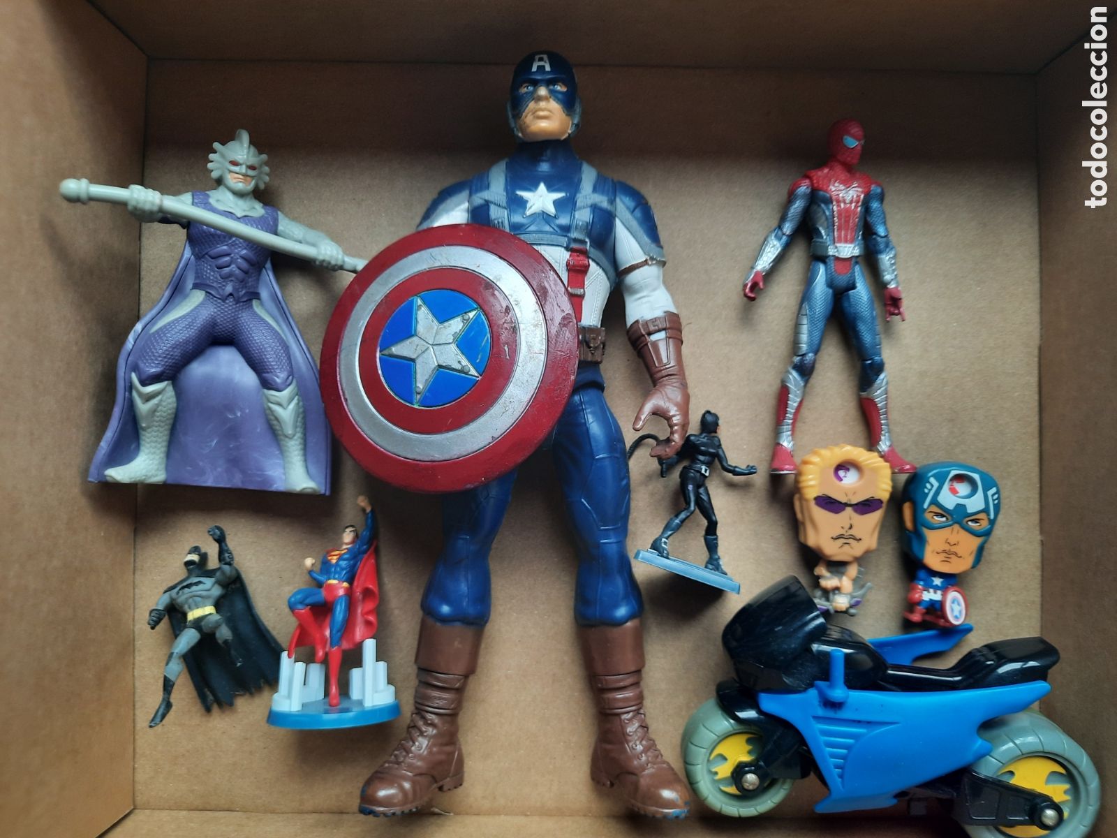 Figuras y mu&ntilde;ecos Marvel: LOTE FIGURAS VARIADAS MARVEL ETC - Foto 1