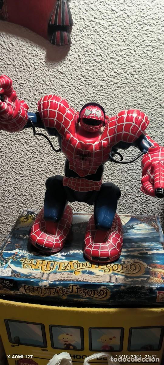 Figuras y mu&ntilde;ecos Marvel: FABULOSOS ROBOSAPIENS SPIDERMAN, FUNCIONANDO VER VIDEO - Foto 1