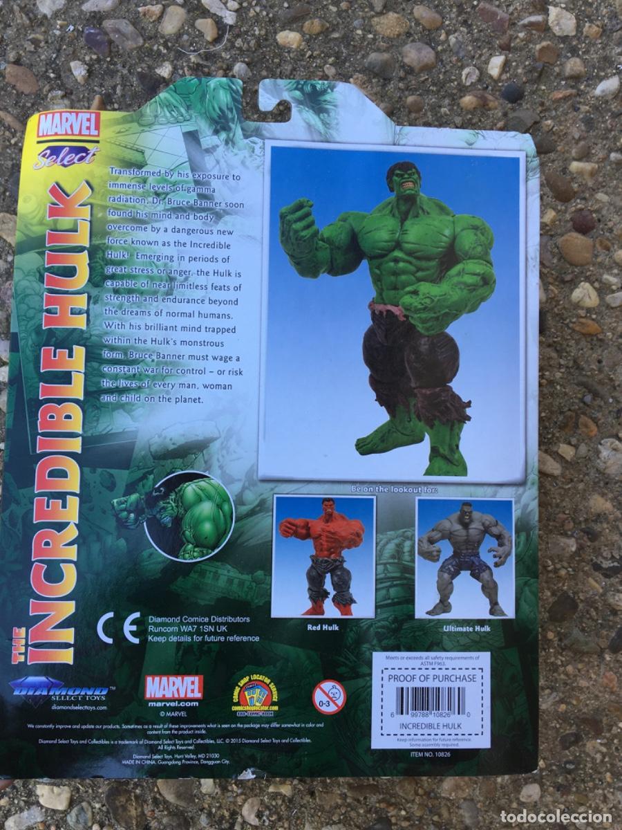 Figuras y mu&ntilde;ecos Marvel: ENORME LA MASA INCRE&Iacute;BLE HULK MARVEL SELECT BLISTER - Foto 5