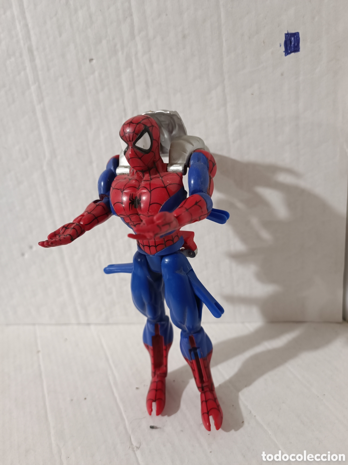 Figuras y mu&ntilde;ecos Marvel: Figura Spiderman Marvel a&ntilde;o 1998 rara - Foto 2