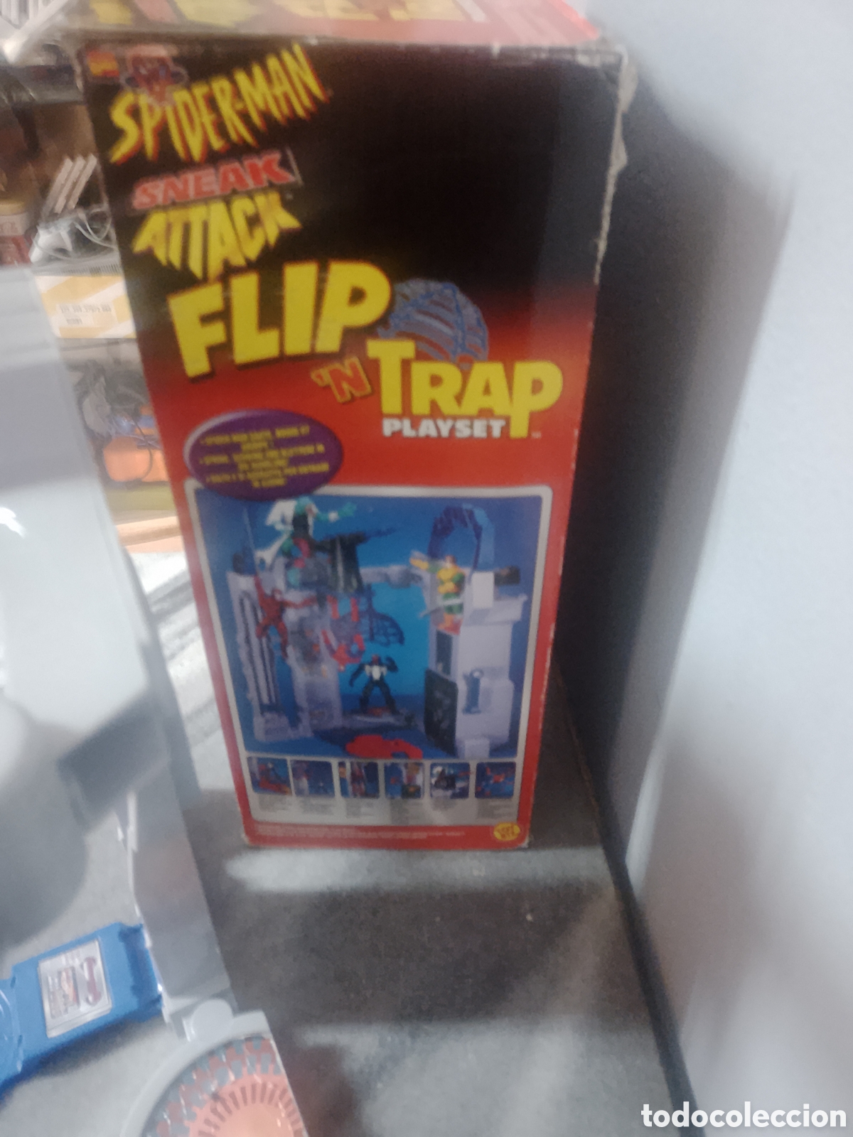 Figuras y mu&ntilde;ecos Marvel: Figuras de acci&oacute;n Spiderman ,flip trap playset, - Foto 14