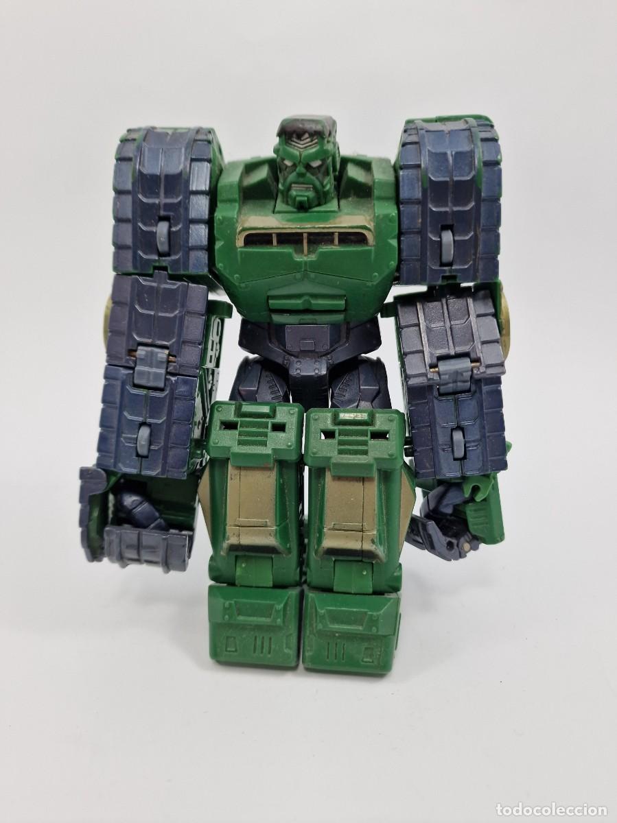 Figuras y mu&ntilde;ecos Marvel: Figura de acci&oacute;n del tanque HULK de Marvel de Transformers Crossovers de Hasbro 2008 - Foto 1