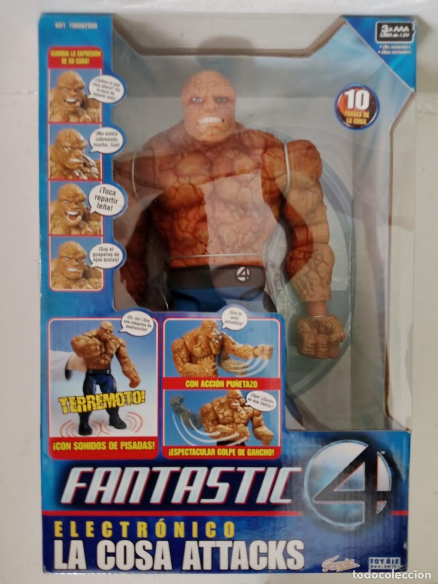 Figuras y mu&ntilde;ecos Marvel: Mu&ntilde;eco La Cosa electr&oacute;nico - Foto 1