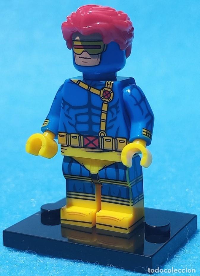 Figuras y mu&ntilde;ecos Marvel: Cyclops Classic Standard (X-Men) (Marvel) Lego compat&iacute;vel minifiguras - Foto 1