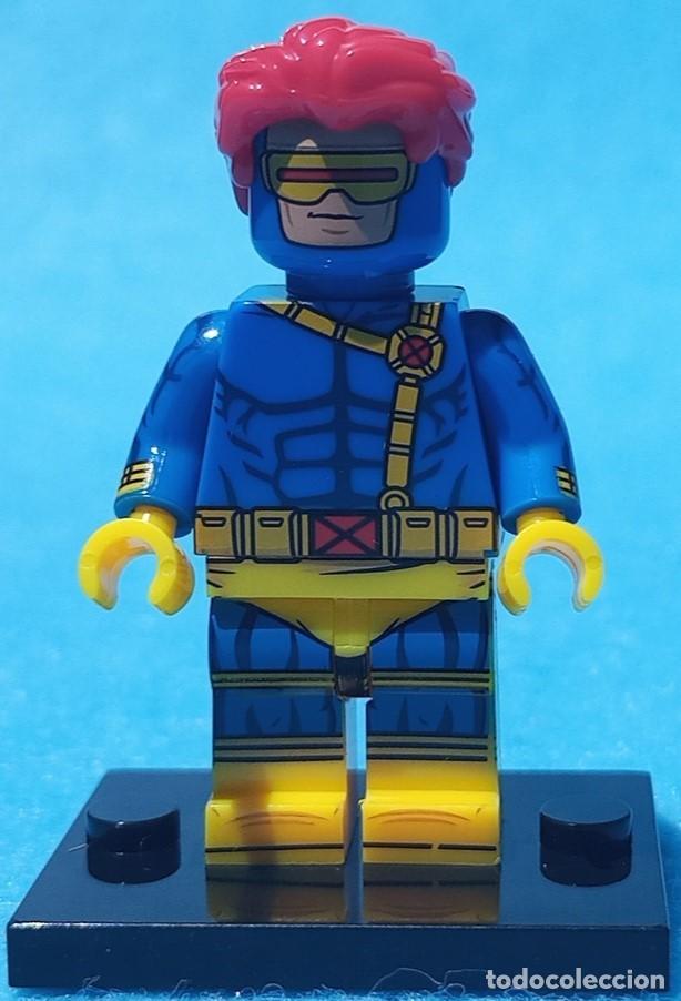 Figuras y mu&ntilde;ecos Marvel: Cyclops Classic Standard (X-Men) (Marvel) Lego compat&iacute;vel minifiguras - Foto 2