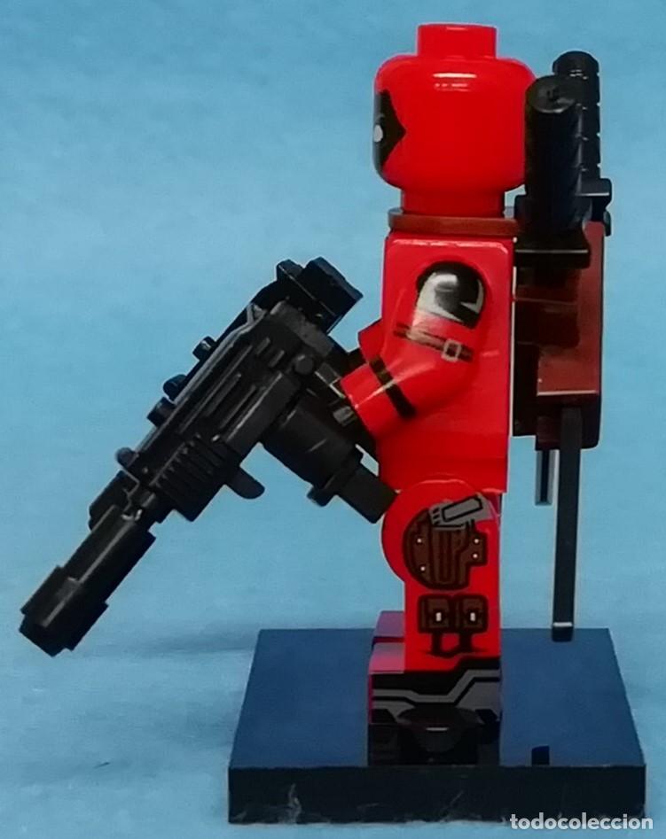 Figuras y mu&ntilde;ecos Marvel: Deadpool v1 (X-Men) (Marvel) Lego compat&iacute;vel minifiguras - Foto 3
