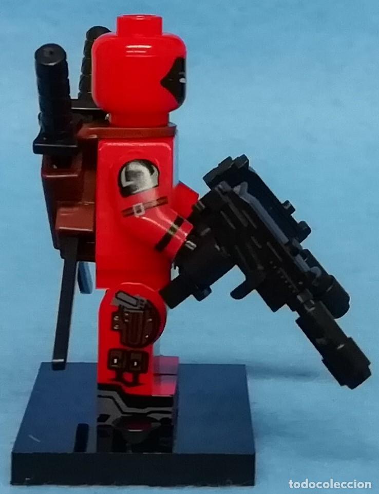 Figuras y mu&ntilde;ecos Marvel: Deadpool v1 (X-Men) (Marvel) Lego compat&iacute;vel minifiguras - Foto 5
