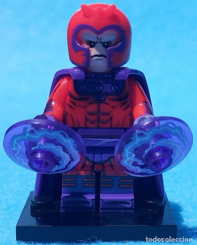 Figuras y mu&ntilde;ecos Marvel: Magneto (X-Men) (Marvel) Lego compat&iacute;vel minifiguras - Foto 2
