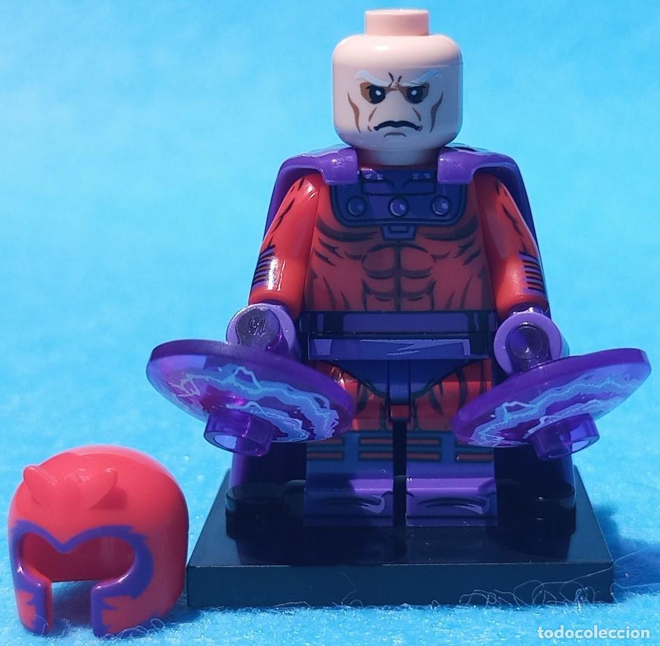 Figuras y mu&ntilde;ecos Marvel: Magneto (X-Men) (Marvel) Lego compat&iacute;vel minifiguras - Foto 3