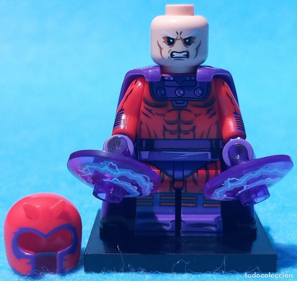 Figuras y mu&ntilde;ecos Marvel: Magneto (X-Men) (Marvel) Lego compat&iacute;vel minifiguras - Foto 4
