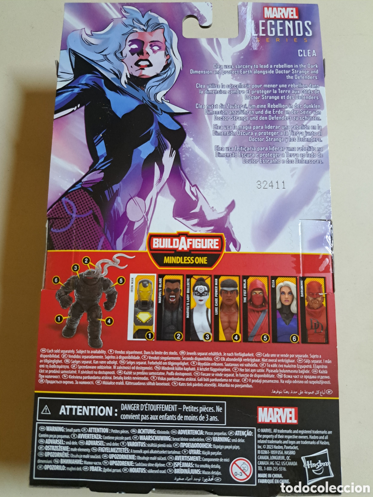 Figuras y mu&ntilde;ecos Marvel: Marvel legends spiderman dr strange figura clea nueva - Foto 2