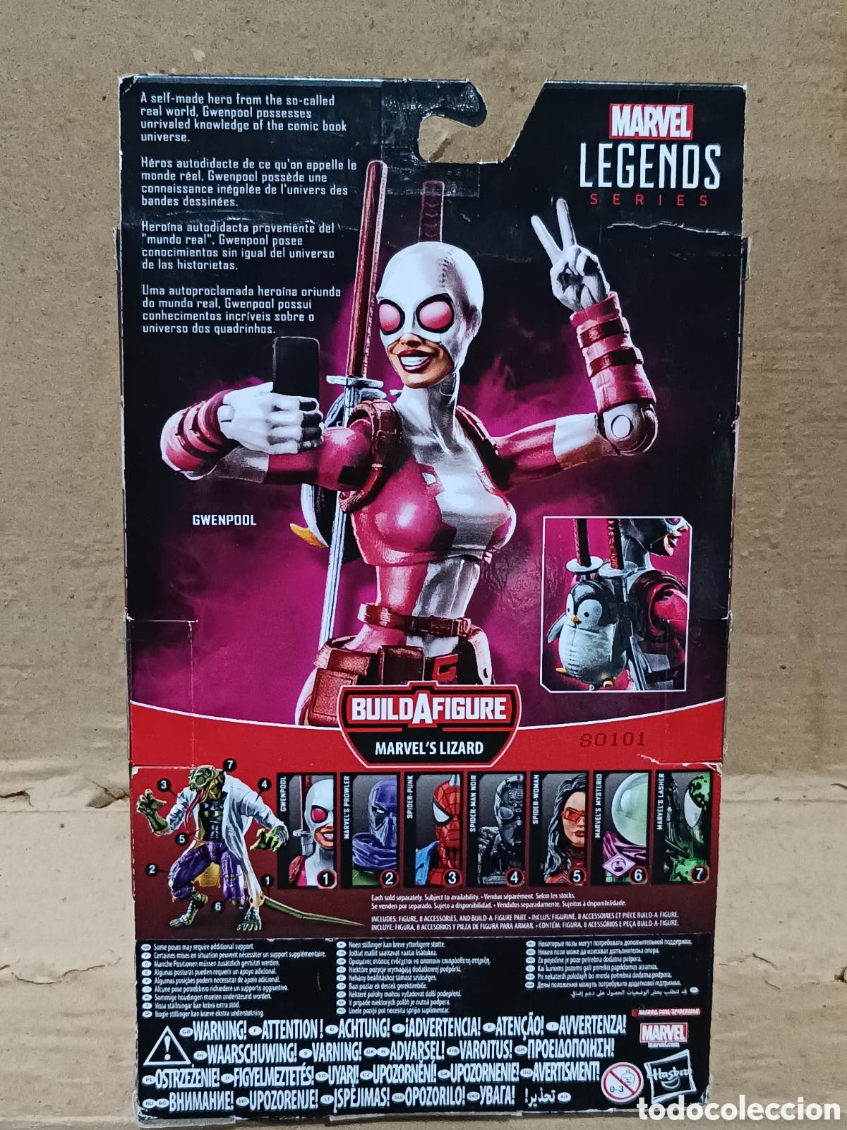 Figuras y mu&ntilde;ecos Marvel: THE UNBELIEVABLE GWENPOOL MARVEL LEGENDS NUEVA - Foto 2