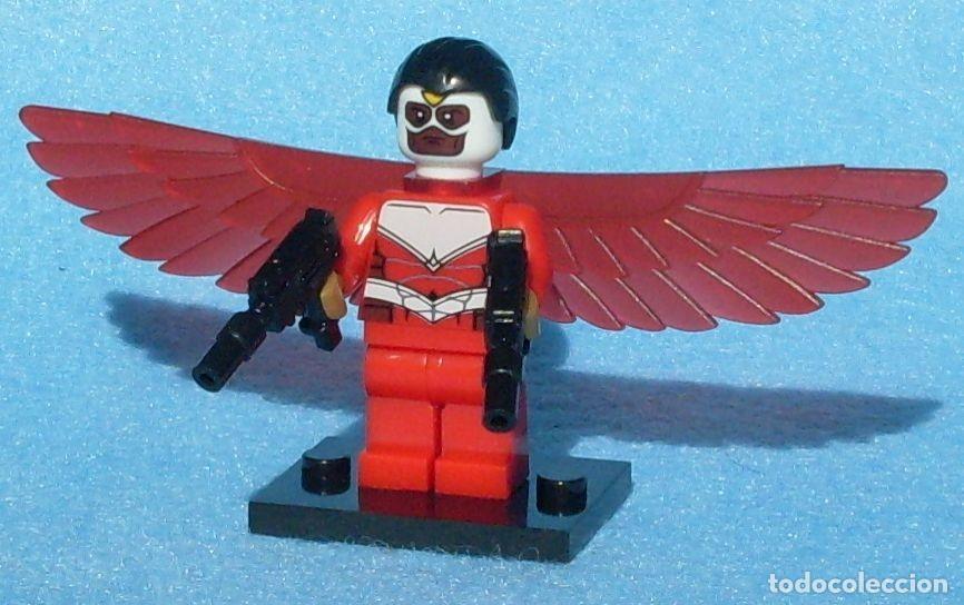 Figuras y mu&ntilde;ecos Marvel: Falcon BD (Avengers) (Marvel) Lego compat&iacute;vel minifiguras - Foto 1