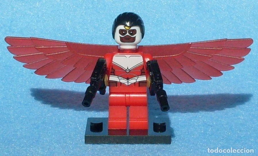 Figuras y mu&ntilde;ecos Marvel: Falcon BD (Avengers) (Marvel) Lego compat&iacute;vel minifiguras - Foto 2