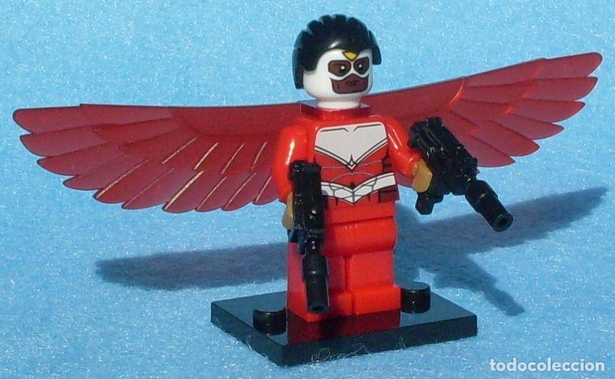 Figuras y mu&ntilde;ecos Marvel: Falcon BD (Avengers) (Marvel) Lego compat&iacute;vel minifiguras - Foto 6
