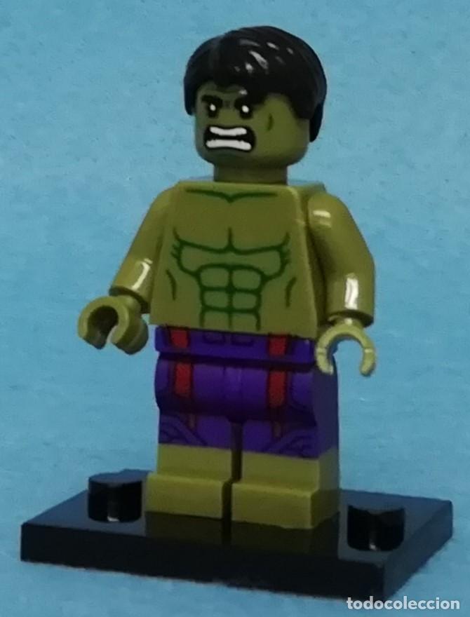 Figuras y mu&ntilde;ecos Marvel: Hulk v1 (Avengers) (Marvel) Lego compat&iacute;vel minifiguras - Foto 1
