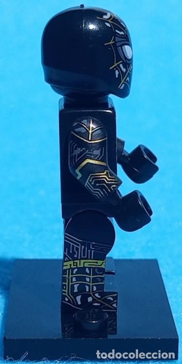 Figuras y mu&ntilde;ecos Marvel: Spider-Man Black & Gold Suit (Marvel) Lego compat&iacute;vel minifiguras - Foto 5