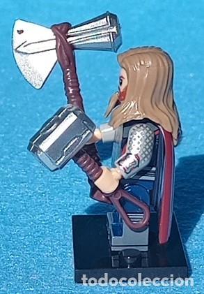 Figuras y mu&ntilde;ecos Marvel: Thor v1 (Avengers) (Marvel) Lego compat&iacute;vel minifigura - Foto 3