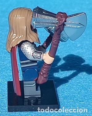 Figuras y mu&ntilde;ecos Marvel: Thor v1 (Avengers) (Marvel) Lego compat&iacute;vel minifigura - Foto 5
