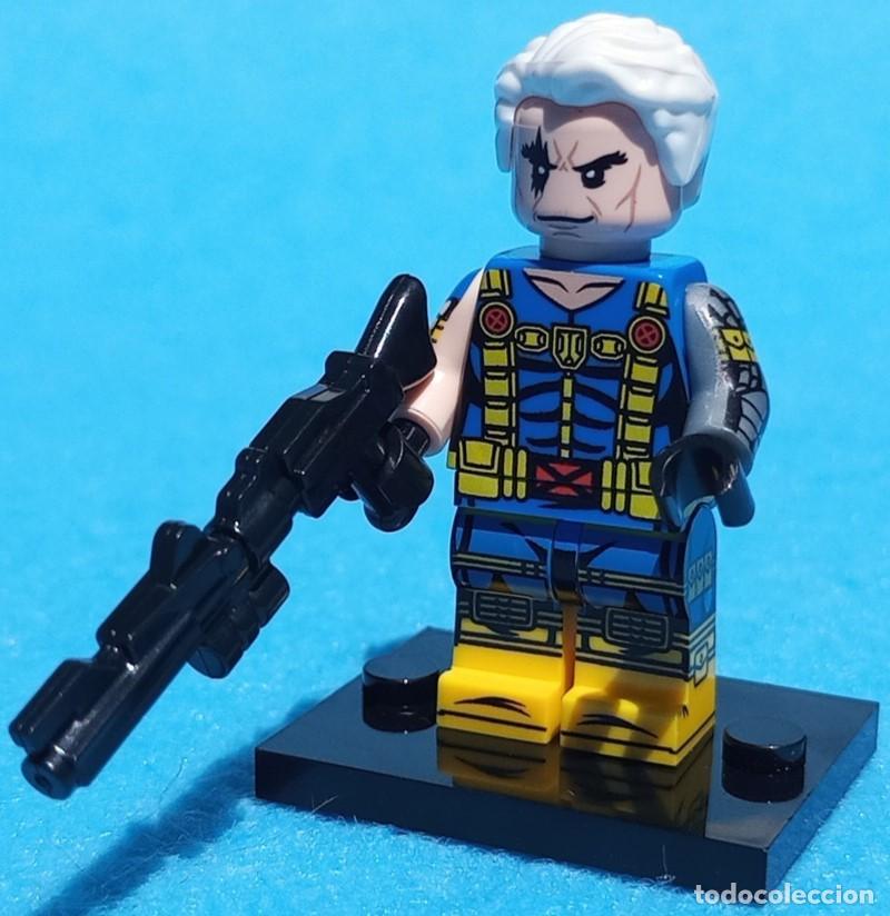 Figuras y mu&ntilde;ecos Marvel: Cable v2 (X-Men) (Marvel) Lego compat&iacute;vel minifigura - Foto 1