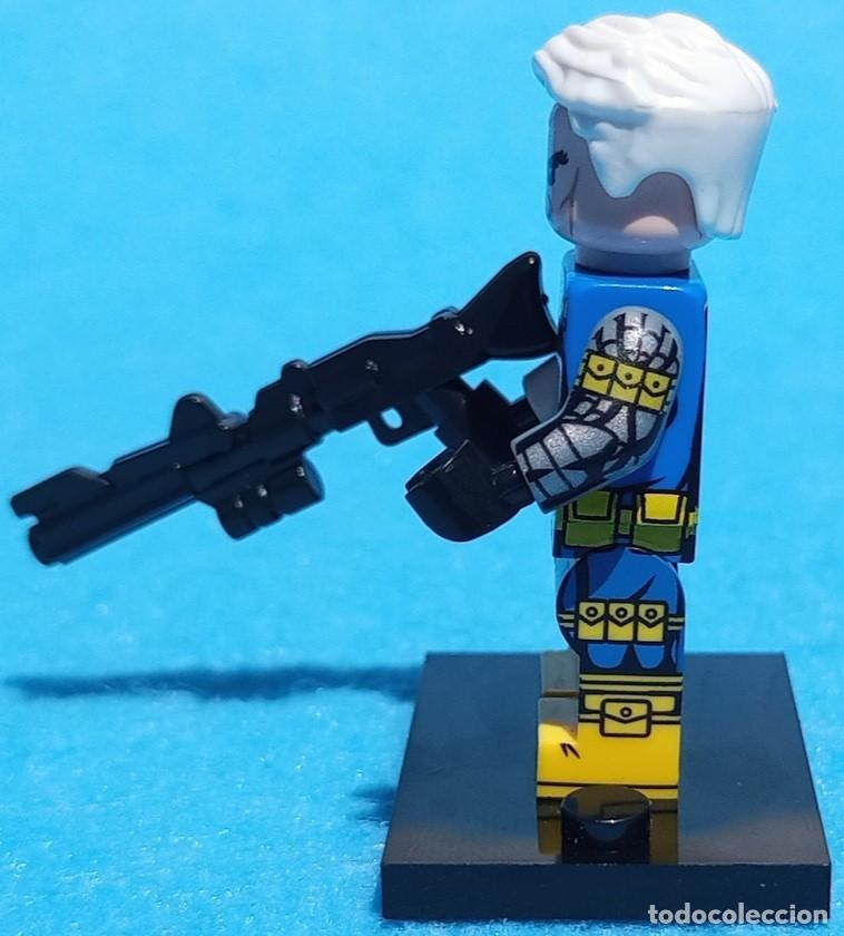 Figuras y mu&ntilde;ecos Marvel: Cable v2 (X-Men) (Marvel) Lego compat&iacute;vel minifigura - Foto 4