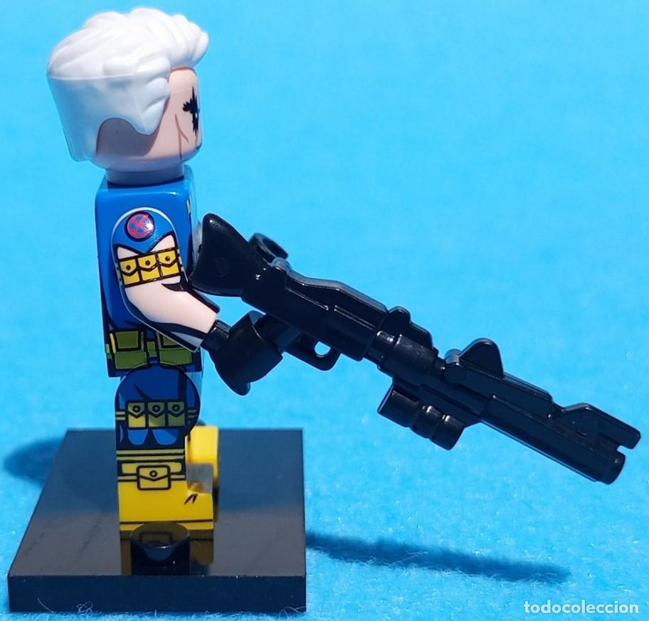 Figuras y mu&ntilde;ecos Marvel: Cable v2 (X-Men) (Marvel) Lego compat&iacute;vel minifigura - Foto 6