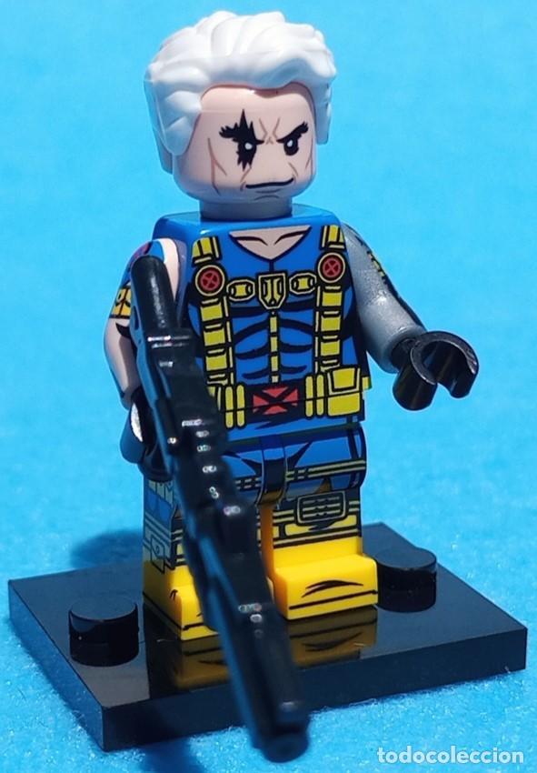 Figuras y mu&ntilde;ecos Marvel: Cable v2 (X-Men) (Marvel) Lego compat&iacute;vel minifigura - Foto 7