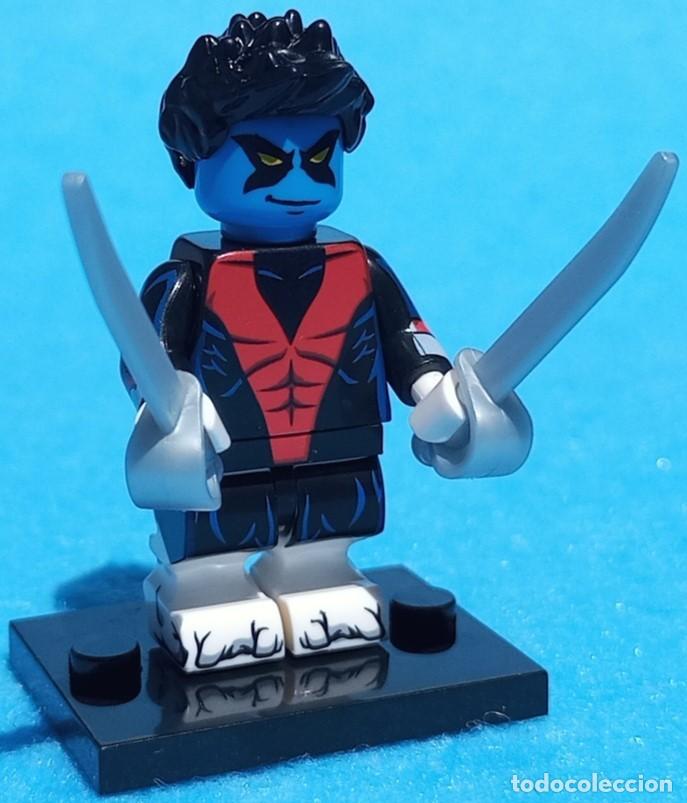 Figuras y mu&ntilde;ecos Marvel: Nightcrawler (X-Men) (Marvel) Lego compat&iacute;vel minifiguras - Foto 1