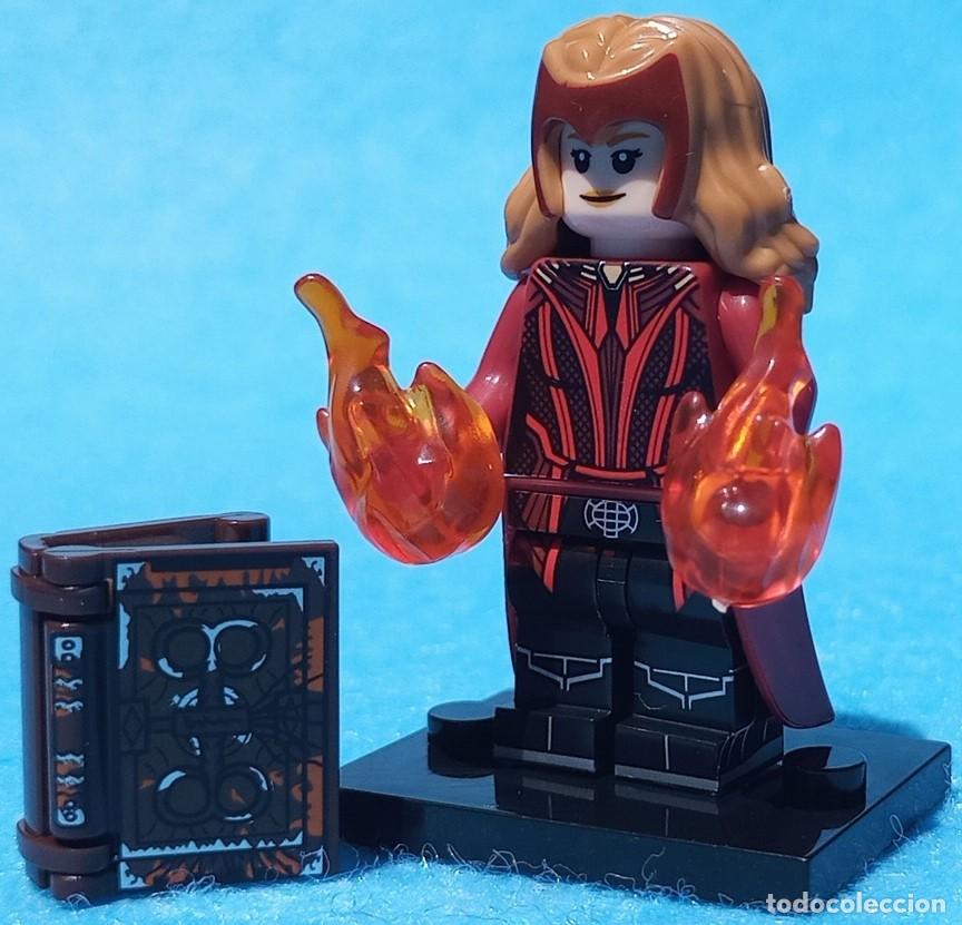 Figuras y mu&ntilde;ecos Marvel: Scarlet Witch (X-Men) (Marvel) Lego compat&iacute;vel minifiguras - Foto 1