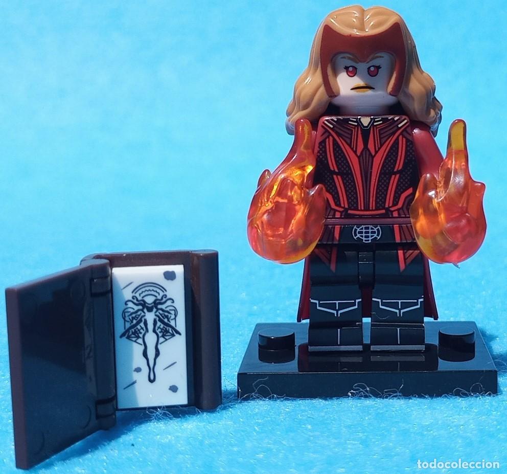 Figuras y mu&ntilde;ecos Marvel: Scarlet Witch (X-Men) (Marvel) Lego compat&iacute;vel minifiguras - Foto 2