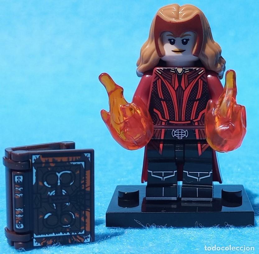 Figuras y mu&ntilde;ecos Marvel: Scarlet Witch (X-Men) (Marvel) Lego compat&iacute;vel minifiguras - Foto 3