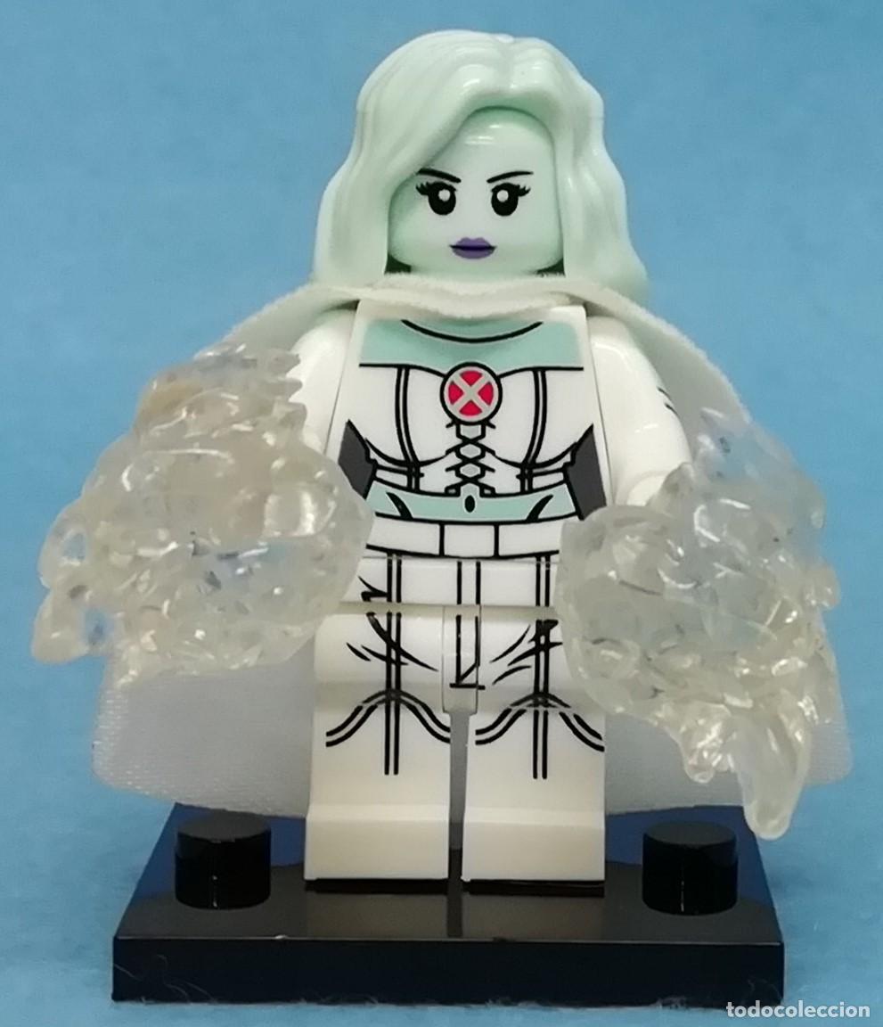Figuras y mu&ntilde;ecos Marvel: White Queen v1 (X-Men) (Marvel) Lego compat&iacute;vel minifiguras - Foto 2