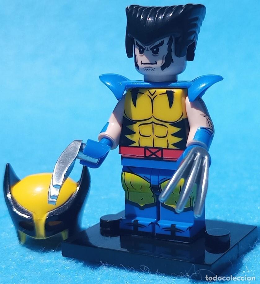 Figuras y mu&ntilde;ecos Marvel: Wolverine Cl&aacute;ssico (X-Men) (Marvel) Lego compat&iacute;vel minifiguras - Foto 1