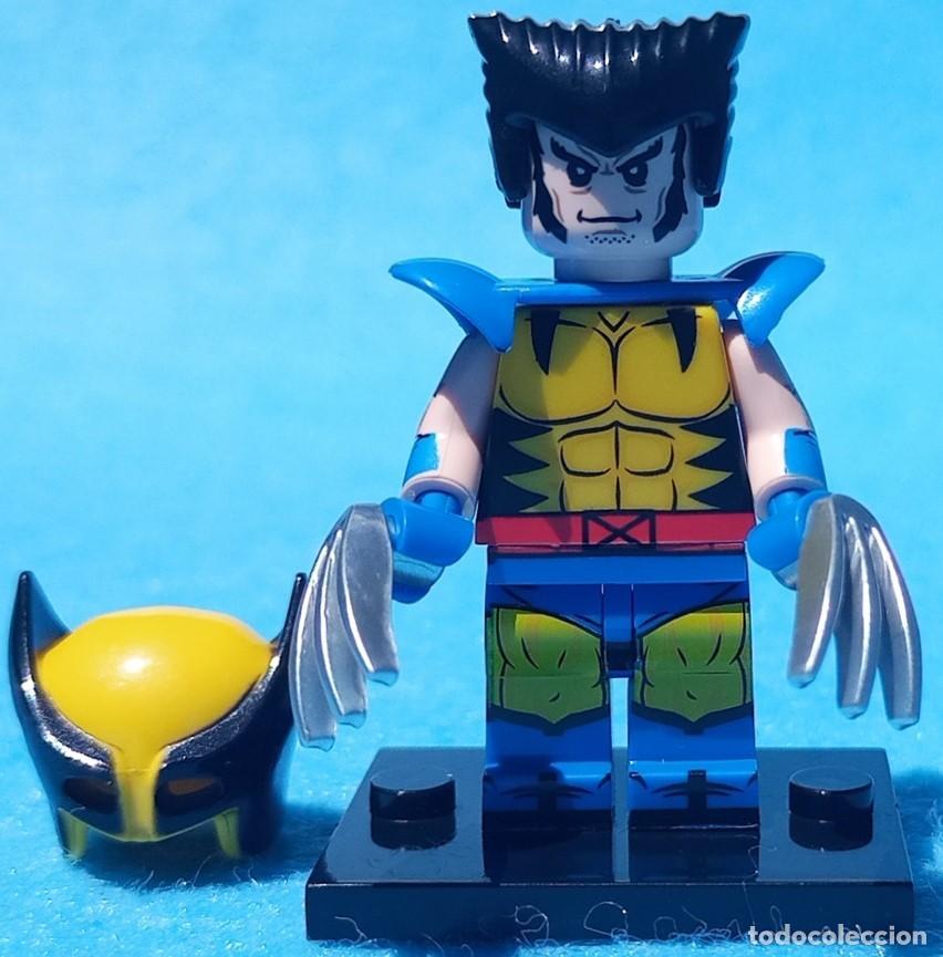 Figuras y mu&ntilde;ecos Marvel: Wolverine Cl&aacute;ssico (X-Men) (Marvel) Lego compat&iacute;vel minifiguras - Foto 2