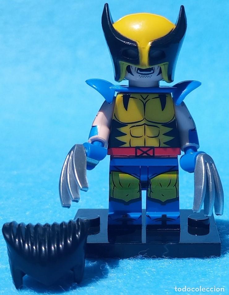 Figuras y mu&ntilde;ecos Marvel: Wolverine Cl&aacute;ssico (X-Men) (Marvel) Lego compat&iacute;vel minifiguras - Foto 3